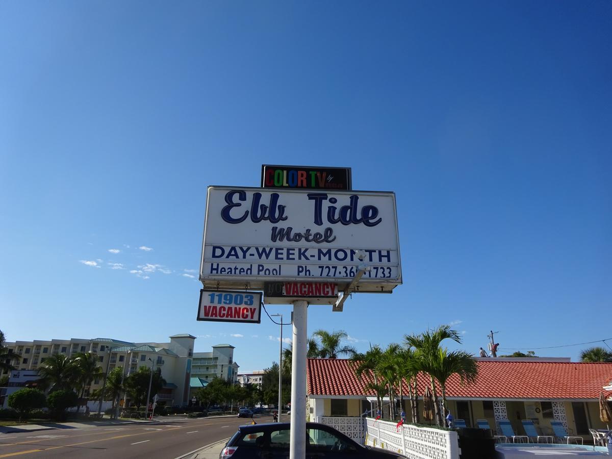 Ebb Tide Motell St. Pete Beach Exteriör bild